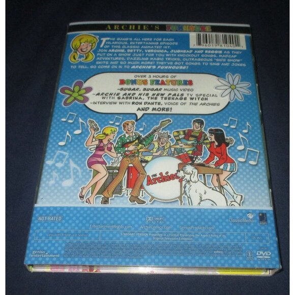 Archies Funhouse: The Complete 1976 Series (DVD, 3-Disc Set) + 7 Archie digests - Picture 3 of 9